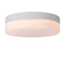 LUCIDE 79111/24/31 BISKIT stropní svítidlo se senzorem D230mm LED 12W/600lm 2700K IP44 bílá, opálová