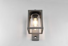 TRIO 212069142 LUNGA exteriérové nástenné svietidlo 1xE27 V335mm IP44 antracit, senzor