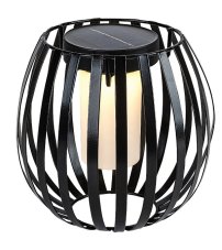 RABALUX 77167 Savoca solárne dekoratívne svietidlo V180mm LED 1W/5lm 3000K IP44 čierna