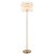 GLOBO 15698SM GORLEY stojací lampa V1520mm 1xE27 zlatá, bílá