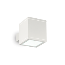 Exteriérové ​​nástěnné svítidlo Ideal lux 144276 SNIF SQUARE AP1 BIANCO 1xG9 40W bílá IP44