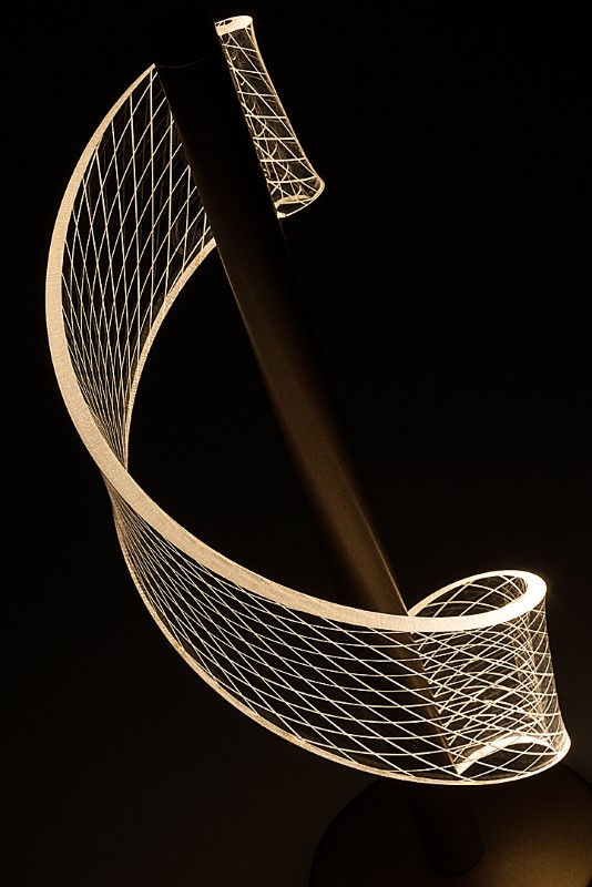 RABALUX 74416 Zofrael stolná lampička V335mm LED 6W/990/450lm 3000K zlatá, priehľadná