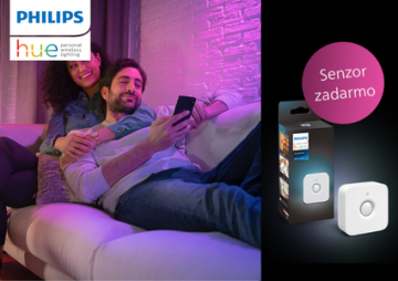 Získajte zadarmo pohybový senzor Philips Hue, ktorý vám ovládanie svetiel maximálne uľahčí