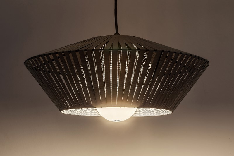 RABALUX 72150 Revan závesné svietidlo D400mm 1xE27 čierna, šedá