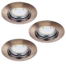 Rabalux 1048 Lite zápustné bodové LED svítidlo 3-set 3x3W IP40