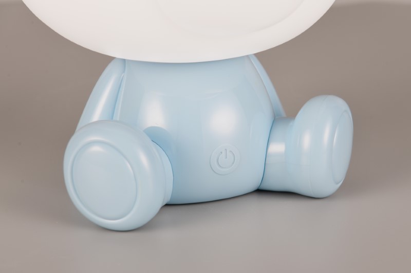 TRIO Reality R57991112 CUTIE dotyková stolná lampička v250mm SMD LED 0,3W/30lm 3000K modrá, ON/OFF