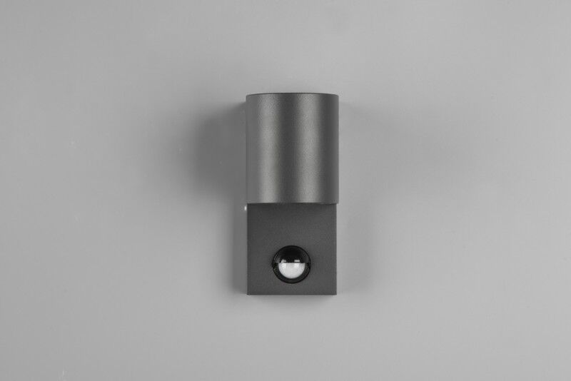 TRIO 214260142 ROYA exteriérové nástenné svietidlo so senzorom 1xGU10 IP44 antracit