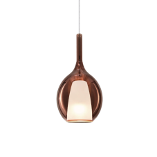 Závesné svietidlo 1x E27 medená IP20 Ideal Lux KALIQUE 360027
