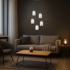 TRIO SELECT 517500154 BARRET dotyková stolní lampička V240mm 1xE14 černá matná, kouřová ON/OFF