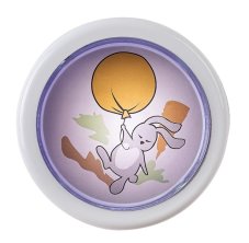 RABALUX 76073 Hopply pushlight orientační svítidlo dětské D100mm LED 0,3W/5lm 6000K bílá, vícebarevná, 2XAA excl.