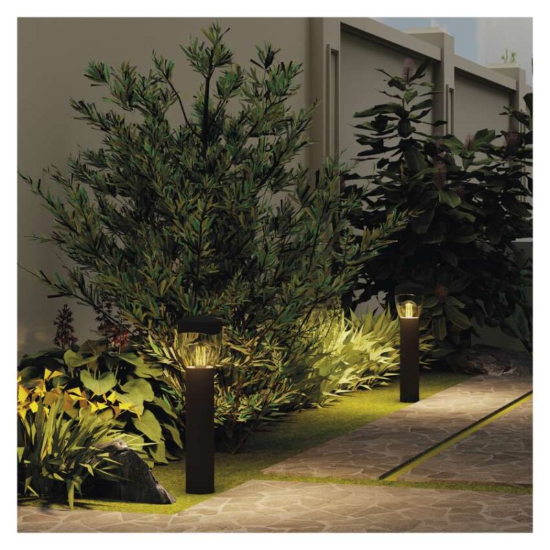 Emos ZGA0A0P ARTEO venkovní stojanové svítidlo/sloupek E27 120 × 120 × 500 mm  IP44 antracit