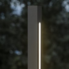 Ideal Lux 293202 JEDI venkovní stojanové svítidlo/zahradní sloupek LED V1605mm 26W 2900/1160lm 3000K černá