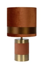 LUCIDE 10500/81/43 EXTRAVAGANZA FRIZZLE Lampička E14 1x40W hnědá