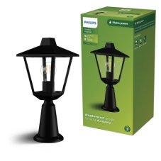 Philips 8720169351431 Kinno venkovní stojanové svítidlo/sloupek 1xE27 V385mm IP44 černá