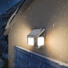 Solární nástěnné svítidlo se senzorem LED 5000K biela IP65 PHILIPS UltraEfficient Zyren 8721103105493