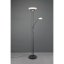 TRIO R40073532 ORSON stojací lampa LED 30W/2400lm, 5W/400lm 3000K, matná černá, alabaster, stmívatelné