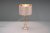TRIO Reality R51221044 MARY stolní lampa V450mm 1xE27 zlatá, starorůžová