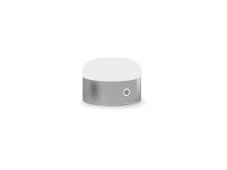 Ideal lux 335001 MIGNON dotyková stolná lampička V66mm LED 5W 500/330lm 3000K nikel, nabíjateľná batéria