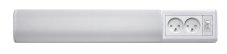 RABALUX 78040 Bath 2E svietidlo pod kuchynskú linku so zásuvkou š500mm LED 10W/900lm 4000K biela