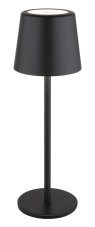 GLOBO 58482B VANCOUVER venkovní dotyková stolní lampička V280mm LED 1,2W 130/50lm 3000+4500+6000K IP44 černá, USB Cable incl.
