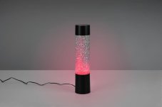 TRIO Reality R50871032 GLITTER dekorativní stolní lampička SMD LED V340mm 0,9W RGB černá matná