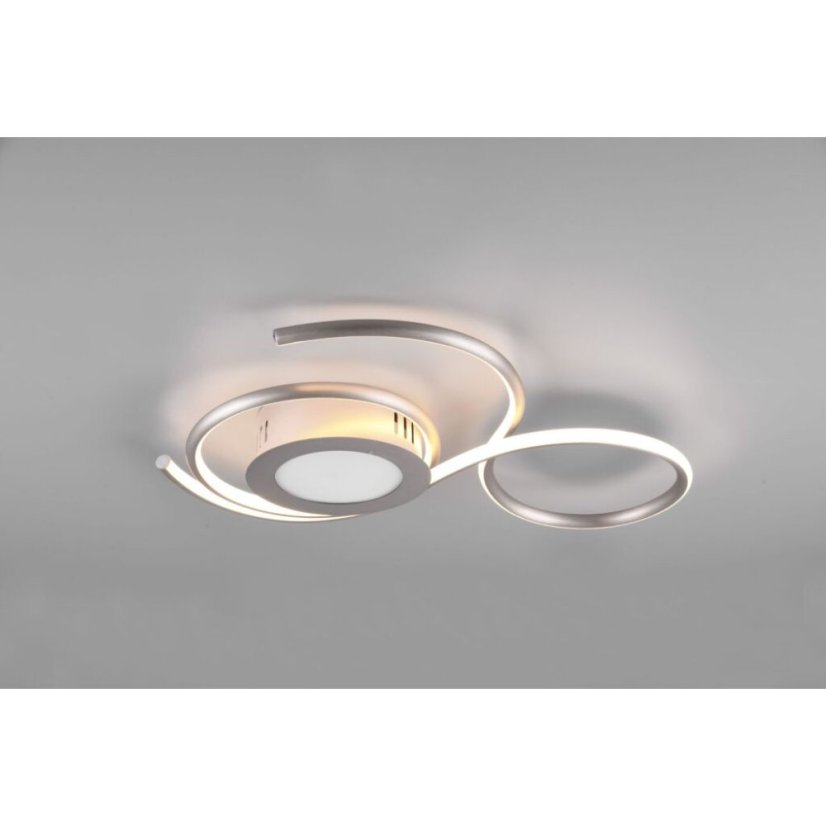 TRIO 623410207 JIVE stropní svítidlo LED 36W/4300lm 2700 - 6000K matný nikl, stmívatelné, dálkový ovladač