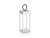 Ideal lux 323251 ENYA vonkajšie prenosné dekoračné svietidlo V300mm LED 5W 300/190lm 3000K IP54 biela, nabíjacia batéria, ON/OFF
