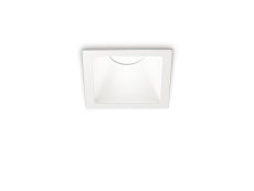Ideal lux 192376 GAME SQUARE zápustné svietidlo 84x84mm LED 11W 950/780lm 3000K biela, UGR