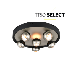 LED stropné svietidlo 50cm 4700 lm 2300+3000+4000K matný nikel 3-krokové stmievanie TRIO SELECT ORBIT 644410607