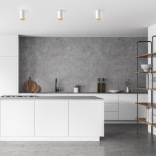 Povrchové bodové svietidlo 5,6 cm 1x GU10 biele Zuma Line TUBA 92679-N
