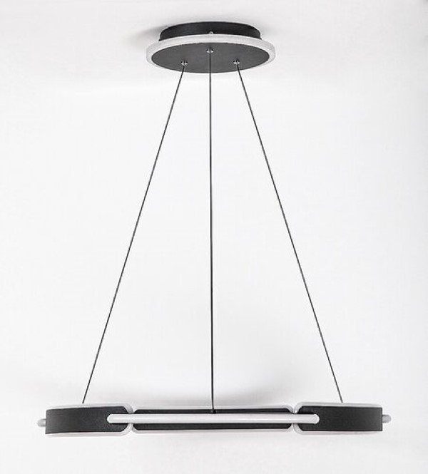 RABALUX 72229 Sindri závesné svietidlo D600mm LED 45W/3200lm 3000+4000K čierna, biela, DIP switch