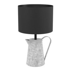 EGLO Vintage 43642 Kensal lampička 1xE27 šedá, černá