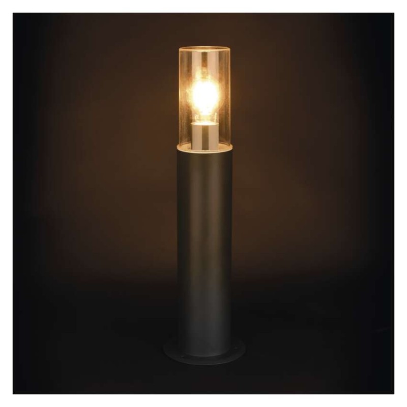 Emos ZGC0A0P ZALA venkovní stojanové svítidlo/sloupek E27 140 × 140 × 500 mm  IP44 antracit