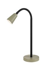 Stolové svietidlo 1x GU10 kaki IP20 Rabalux ALDO 74094