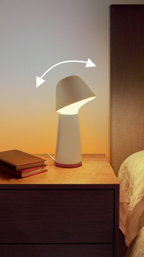 Philips Hue White and color ambiance 8720169262997 Twilight stolná lampička LED V330mm 13,4W/1380lm 2000-6500K+RGB biela