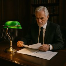 Stolní lampa Ideal lux 045030 Lawyer TL1 BRUNITO 1xE27 60W