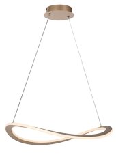 RABALUX 72281 Kallira závěsné svítidlo D520mm LED 40W/6300/2100lm 3000K zlatá, bílá