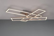 TRIO Reality R64423107 CORSO stropní svítidlo SMD LED 36W/4600lm 2700-6000K nikl matný, stmívatelné, dálkový ovladač