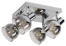 RABALUX 3250 Tarien stropné bodové svietidlo/spot 4xE14 chrómová, dymová