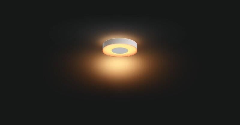 Philips HUE LED White and color Ambiance 41167/31/P9 Xamento M koupelnové stropní svítidlo 33,5W 2350lm 2200-6500K 38,1cm IP44 bílé stmívatelné Bluetooth