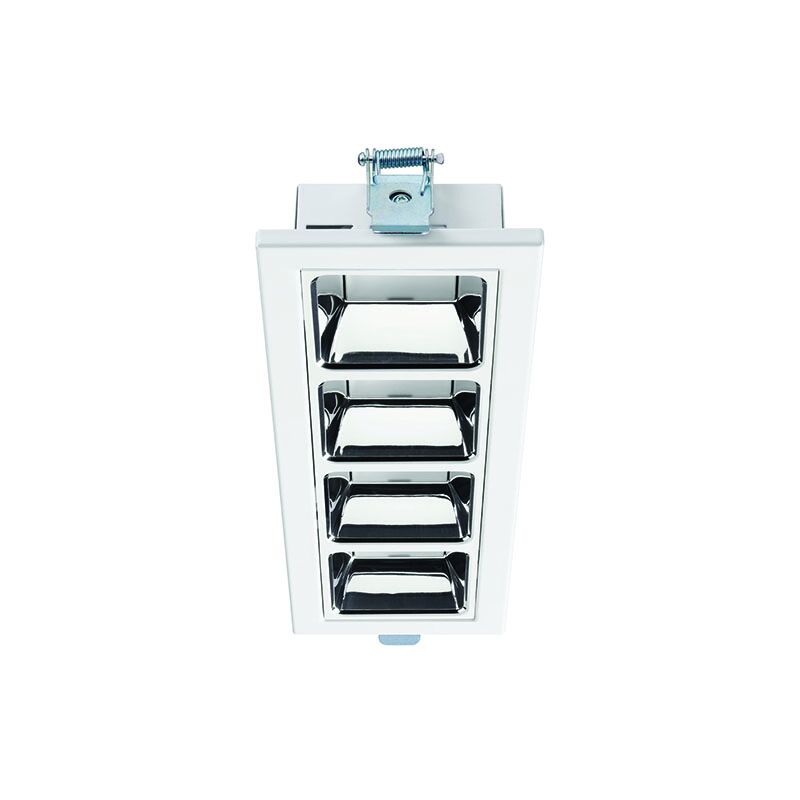 Sylvania 2021693 zápustné svietidlo Optix Recessed 4 Cells 4000K hliník DALI