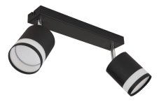 GLOBO 57852-2 LUCERO nástěnné bodové svítidlo/spot 2xGX53 7W 600/364lm 3000K černá, opálová