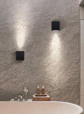 Palnas 66001425 HUGO exteriérové nástěnné svítidlo 10W 1xGU10 černé