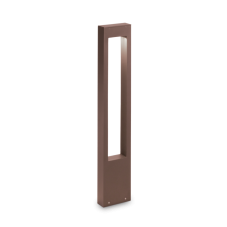 IdealLux 213361 VEGA PT1 záhradný stĺpik G9 1x15W IP44 kávová