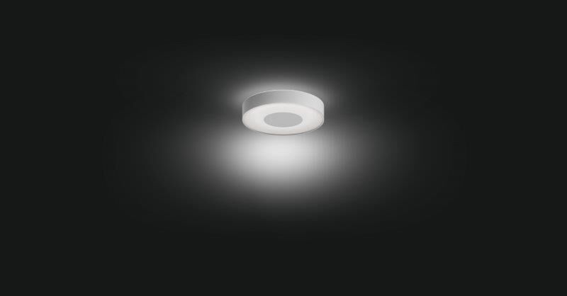 Philips HUE LED White and color Ambiance 41163/31/P9 Infuse M stropné svietidlo 33,5W 2350lm 2200-6500K+RGB 38,1cm biele stmievateľné BlueTooth