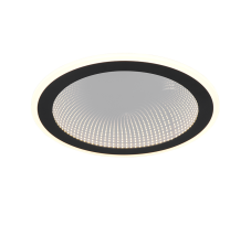 Stropní svítidlo LED 2700–6500K čierna matná IP20 TRIO Reality GLACE R67681132 časovač