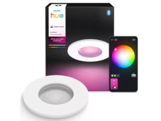 Zapustené svietidlo 1x GU10 2000–6500K biela IP44 Philips HUE White and Color Ambiance Xamento 8721103072849