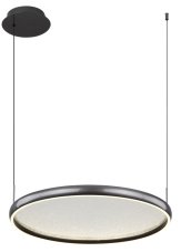 GLOBO 67186-36 BRIGGS závěsné svítidlo LED 36W 4800/800lm 2700-6000K černá, dálkový ovladač