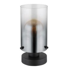 GLOBO 15907T FLORENTINA stolní lampička V263mm 1xE27 černá, kouřová