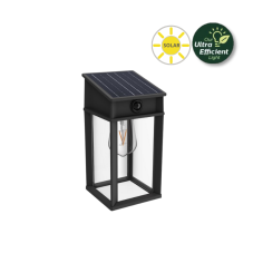 Philips 8720169361829 UltraEfficient Geri solární nástěnné svítidlo se senzorem LED 3,2W/500lm 2700K IP44 antracitová